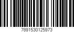 Código de barras (EAN, GTIN, SKU, ISBN): '7891530125973'