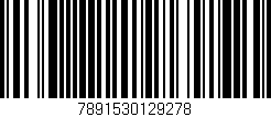 Código de barras (EAN, GTIN, SKU, ISBN): '7891530129278'