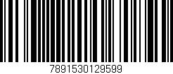 Código de barras (EAN, GTIN, SKU, ISBN): '7891530129599'