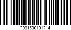 Código de barras (EAN, GTIN, SKU, ISBN): '7891530131714'