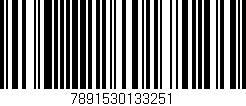 Código de barras (EAN, GTIN, SKU, ISBN): '7891530133251'