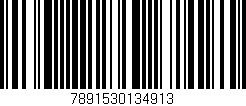 Código de barras (EAN, GTIN, SKU, ISBN): '7891530134913'