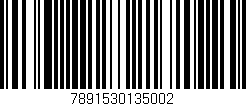 Código de barras (EAN, GTIN, SKU, ISBN): '7891530135002'