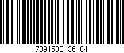 Código de barras (EAN, GTIN, SKU, ISBN): '7891530136184'