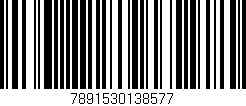 Código de barras (EAN, GTIN, SKU, ISBN): '7891530138577'