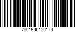 Código de barras (EAN, GTIN, SKU, ISBN): '7891530139178'