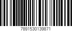 Código de barras (EAN, GTIN, SKU, ISBN): '7891530139871'