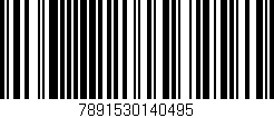 Código de barras (EAN, GTIN, SKU, ISBN): '7891530140495'