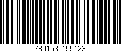 Código de barras (EAN, GTIN, SKU, ISBN): '7891530155123'