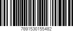 Código de barras (EAN, GTIN, SKU, ISBN): '7891530155482'
