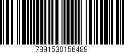 Código de barras (EAN, GTIN, SKU, ISBN): '7891530156489'