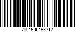 Código de barras (EAN, GTIN, SKU, ISBN): '7891530156717'