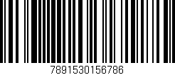 Código de barras (EAN, GTIN, SKU, ISBN): '7891530156786'