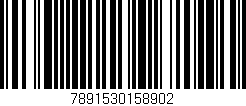 Código de barras (EAN, GTIN, SKU, ISBN): '7891530158902'