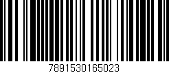 Código de barras (EAN, GTIN, SKU, ISBN): '7891530165023'