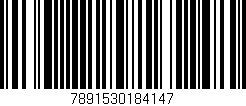 Código de barras (EAN, GTIN, SKU, ISBN): '7891530184147'