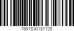 Código de barras (EAN, GTIN, SKU, ISBN): '7891530191725'
