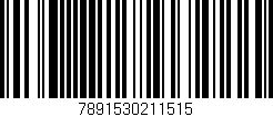 Código de barras (EAN, GTIN, SKU, ISBN): '7891530211515'