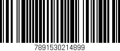 Código de barras (EAN, GTIN, SKU, ISBN): '7891530214899'