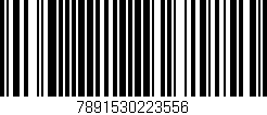 Código de barras (EAN, GTIN, SKU, ISBN): '7891530223556'