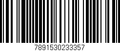 Código de barras (EAN, GTIN, SKU, ISBN): '7891530233357'