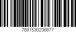 Código de barras (EAN, GTIN, SKU, ISBN): '7891530236877'