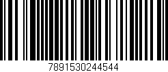 Código de barras (EAN, GTIN, SKU, ISBN): '7891530244544'