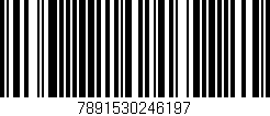 Código de barras (EAN, GTIN, SKU, ISBN): '7891530246197'