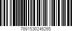 Código de barras (EAN, GTIN, SKU, ISBN): '7891530246265'