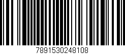 Código de barras (EAN, GTIN, SKU, ISBN): '7891530248108'