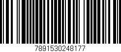 Código de barras (EAN, GTIN, SKU, ISBN): '7891530248177'