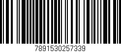 Código de barras (EAN, GTIN, SKU, ISBN): '7891530257339'