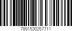 Código de barras (EAN, GTIN, SKU, ISBN): '7891530257711'