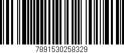 Código de barras (EAN, GTIN, SKU, ISBN): '7891530258329'