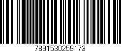 Código de barras (EAN, GTIN, SKU, ISBN): '7891530259173'