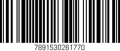 Código de barras (EAN, GTIN, SKU, ISBN): '7891530261770'