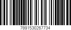 Código de barras (EAN, GTIN, SKU, ISBN): '7891530267734'
