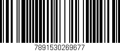 Código de barras (EAN, GTIN, SKU, ISBN): '7891530269677'