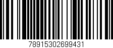 Código de barras (EAN, GTIN, SKU, ISBN): '78915302699431'