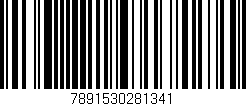 Código de barras (EAN, GTIN, SKU, ISBN): '7891530281341'