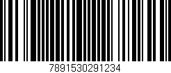 Código de barras (EAN, GTIN, SKU, ISBN): '7891530291234'