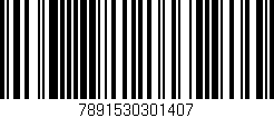 Código de barras (EAN, GTIN, SKU, ISBN): '7891530301407'