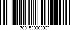 Código de barras (EAN, GTIN, SKU, ISBN): '7891530303937'