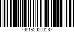 Código de barras (EAN, GTIN, SKU, ISBN): '7891530309267'