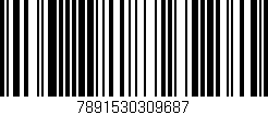 Código de barras (EAN, GTIN, SKU, ISBN): '7891530309687'