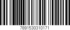 Código de barras (EAN, GTIN, SKU, ISBN): '7891530310171'