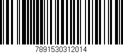 Código de barras (EAN, GTIN, SKU, ISBN): '7891530312014'