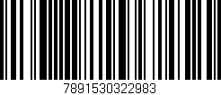 Código de barras (EAN, GTIN, SKU, ISBN): '7891530322983'