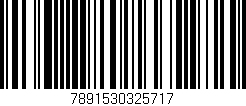 Código de barras (EAN, GTIN, SKU, ISBN): '7891530325717'