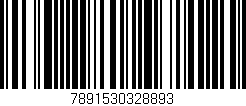 Código de barras (EAN, GTIN, SKU, ISBN): '7891530328893'